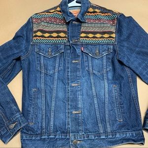 Native American style Levi’s Jean Jacket.